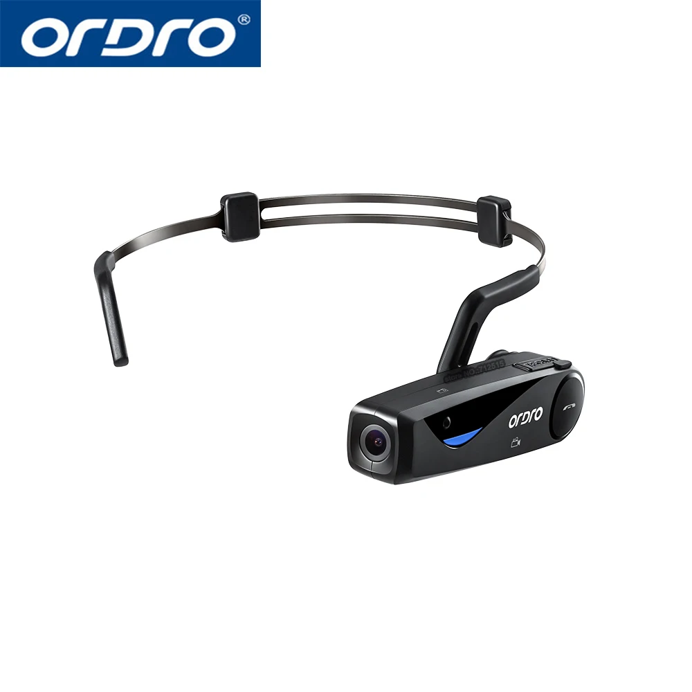 ORDRO EP5 костная проводимость Bluetooth 4. 0 ручная свободная головная повязка экшн мини DV