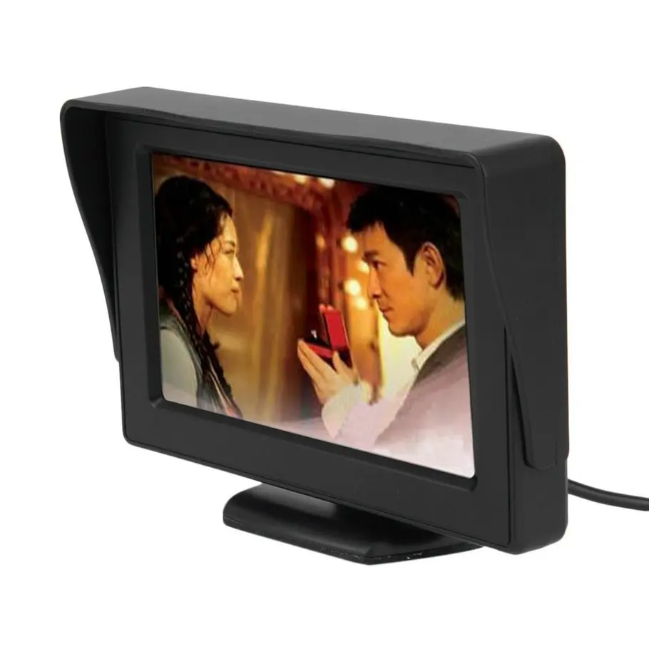 

4.3" TFT LCD Rearview camera Car Monitors for DVD GPS Reverse Backup Camera Vehicle driving accessories