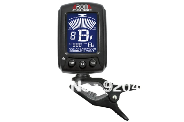 AROMA AT-350 Bass Guitar NEW Clip On Tuner Fit For...