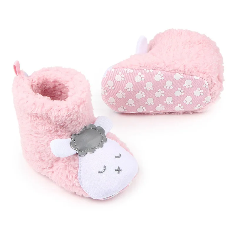 TongYouYuan/зимняя теплая обувь для мальчика; вязаные свитера для малышей; сапоги для маленьких девочек; От 0 до 1 года обувь для маленьких мальчиков - Цвет: ZZY0160P