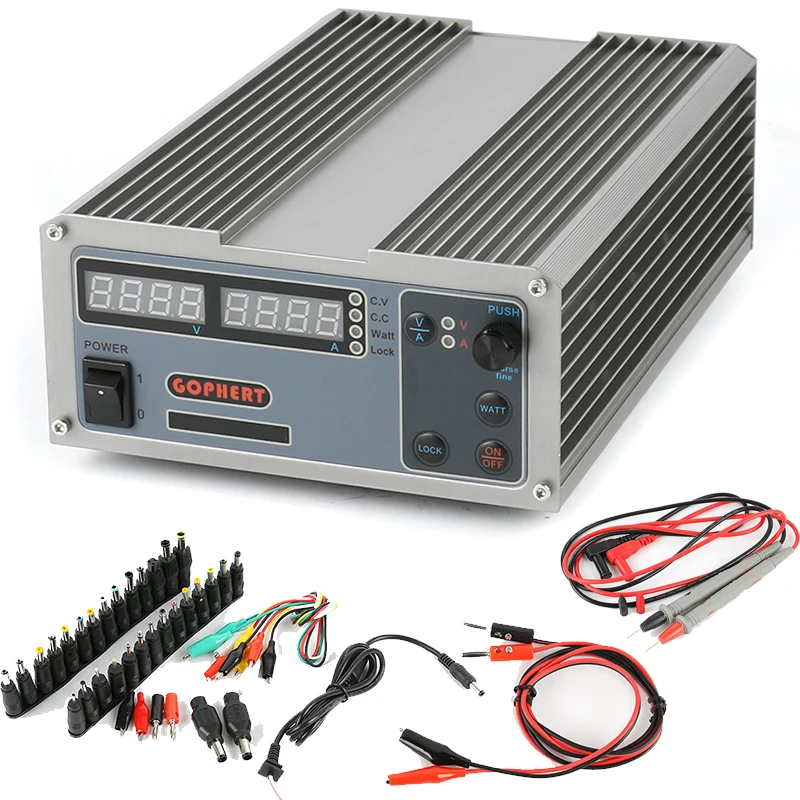 GOPHERT CPS 6011 60 в 11 а Цифровой Регулируемый лабораторный источник питания