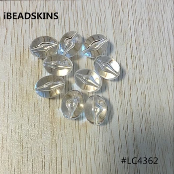 

23x17mm 110pcs/lot Acrylic clear egg-shaped beads (As shown) for jewelry necklace making #4362