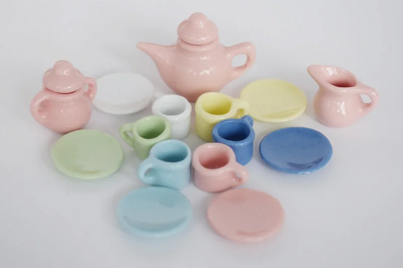 miniature tea cup set  (5)