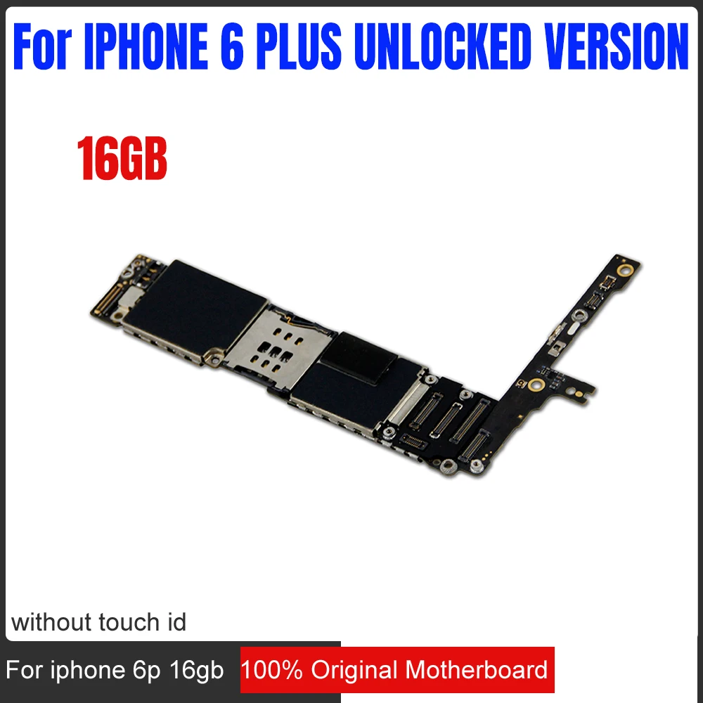 16GB IOS Unlocked logic board for iphone 6 plus