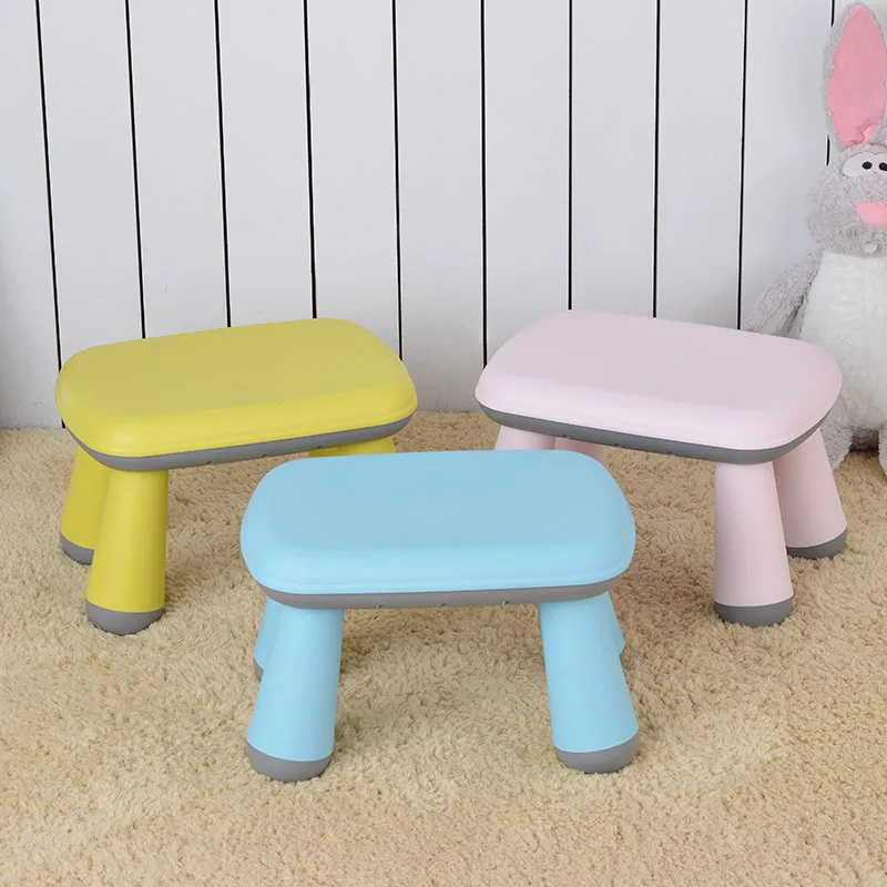 

Household children's table stool assembly plastic stool creative shoes stool anti-skid bath stool