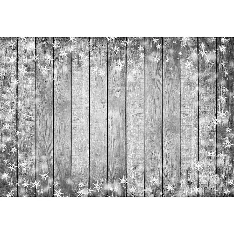 

snowflake Wood Board Texture Photography Background Backdrop Cloth Studio Video Photo Backgrounds different size