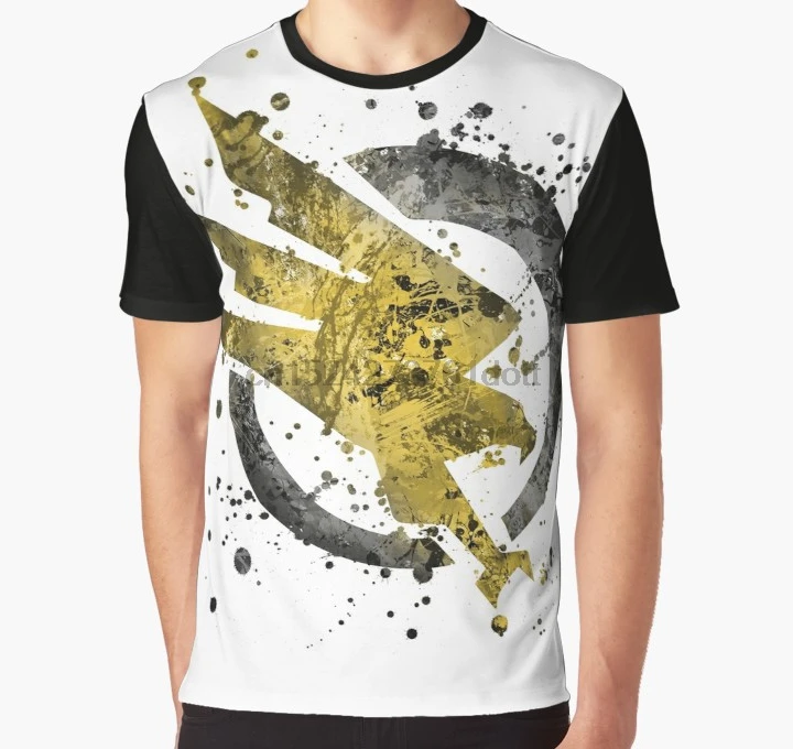 

All Over Print 3D Tshirt Men Funny T Shirt Command and Conquer GDI Splatter (Lite) Graphic T Shirt