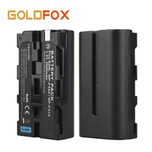 High Quality NP-F550 NP-F570 Camera Battery Pack For Sony NP-F550 NP-F570 RechargeableBattery 7.2V 2600mAh