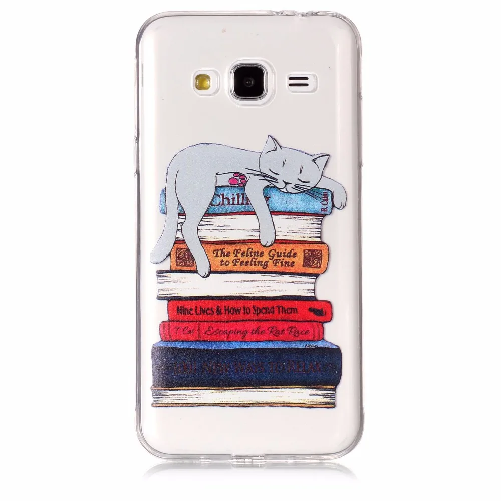 Qushar Coque для Samsung Galaxy J3 ТПУ чехол для Samsung J3 мобильный телефон чехол мягкий силиконовый задняя крышка для samsung j310 j310f
