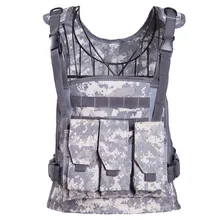 Открытый мужской тактический жилет для страйкбола военный амфибия Молл жилеты спортивные Мультикам модульный боевой жилет военный снаряжение жилет