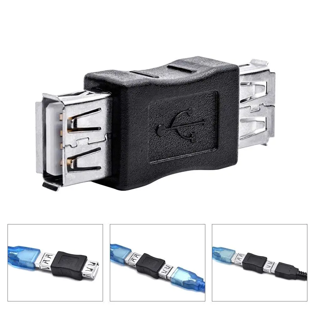 10 أجزاء USB 2.0 موسع الإناث إلى الإناث الحبل محول كابل بيانات 2.0 موسع الحبل ل PC TV USB usb micro sd محول