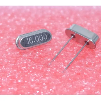 

100 PCS/LOT 16 m 16 MHz HC - 49 s passive crystals into 16.000 MHz crystal 16.000MHZ 16.000M 16M 16MHZ 16 MHZ 16M HZ