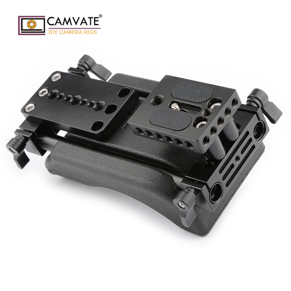  Shoulder Support Pad with Camera Baseplate & Battery Plate Mount for DSLR Rig C1259 camera photogra