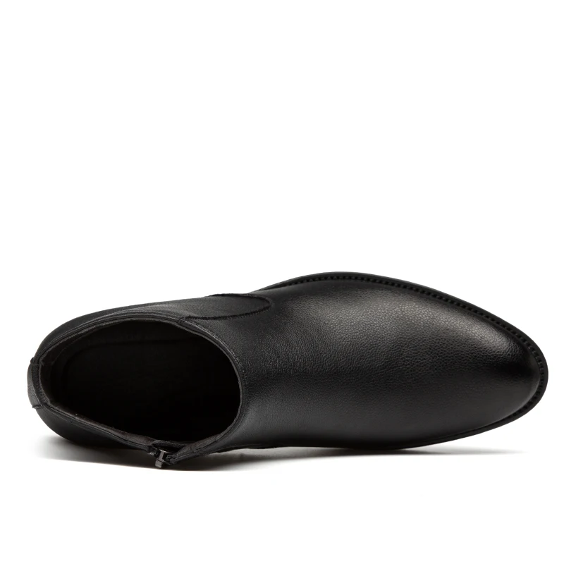 Hiver 44 Partie Hommes Vache Mâle Split Black Cuir Taille 38 Loisirs Chaussures ~ Haute Qualité Serein Rétro Cheville Bottes coffee En Marque Mode Moto kiXTwPOZu