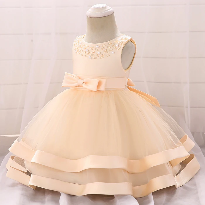 Новогоднее платье для маленьких девочек 0-24 месяцев, платья для маленьких девочек на день рождения 1 года, кружевное платье принцессы для дня рождения, Vestido