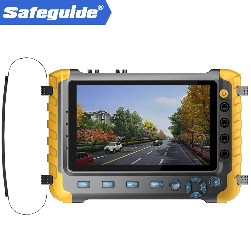 Acheter 2018 Mis À Jour IV8W 5 pouce CCTV Testeur Moniteur 5MP 4MP TVI AHD CVI CVBS Caméra de Sécurité Testeur Soutien PTZ Audio VGA