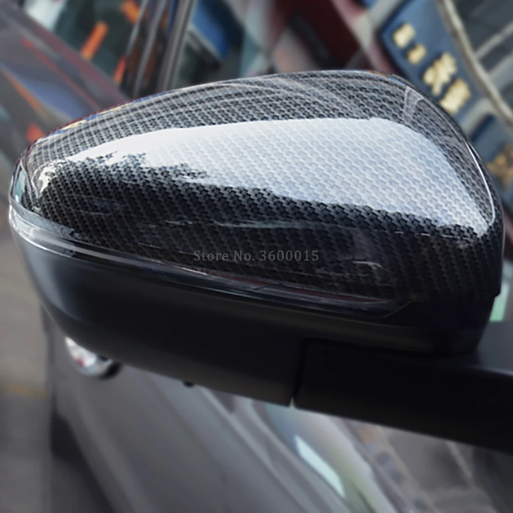 Для Peugeot 3008 GT 2016 2017 2018 2019 2020 углеродное волокно боковое крыло зеркало заднего вида
