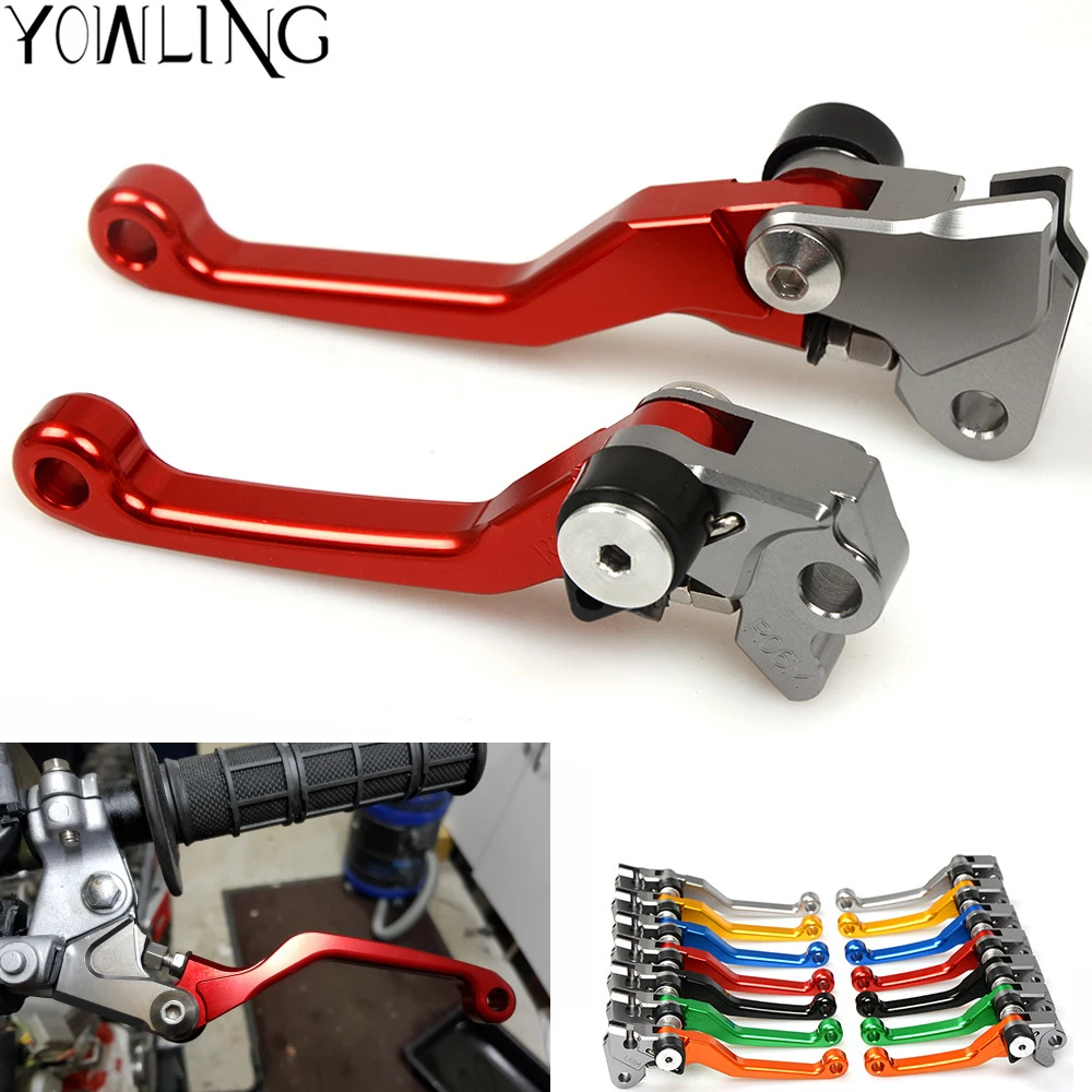 

CNC Pivot dirt Bike Brake Clutch Lever Handle For HONDA CRF150R CRF 150R 2007 2008 2009 2010 2011 2012 2013 2014 2015 2016 2017