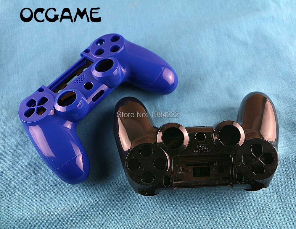 OCGAME полный Корпус основа с кнопками для мод Наборы PS4 контроллер однотонные