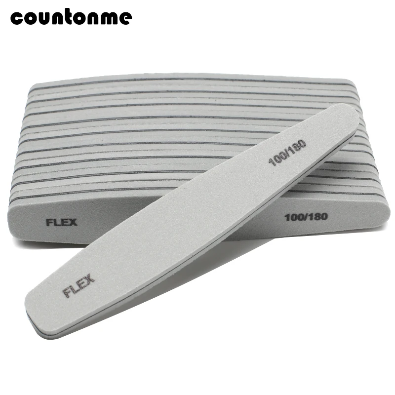 

10Pcs Diamond Nail Sponge Nail File Buffer Block 100/180 Sanding Sandpaper Nail Polishing File Washable Manicure Nail Care Tool