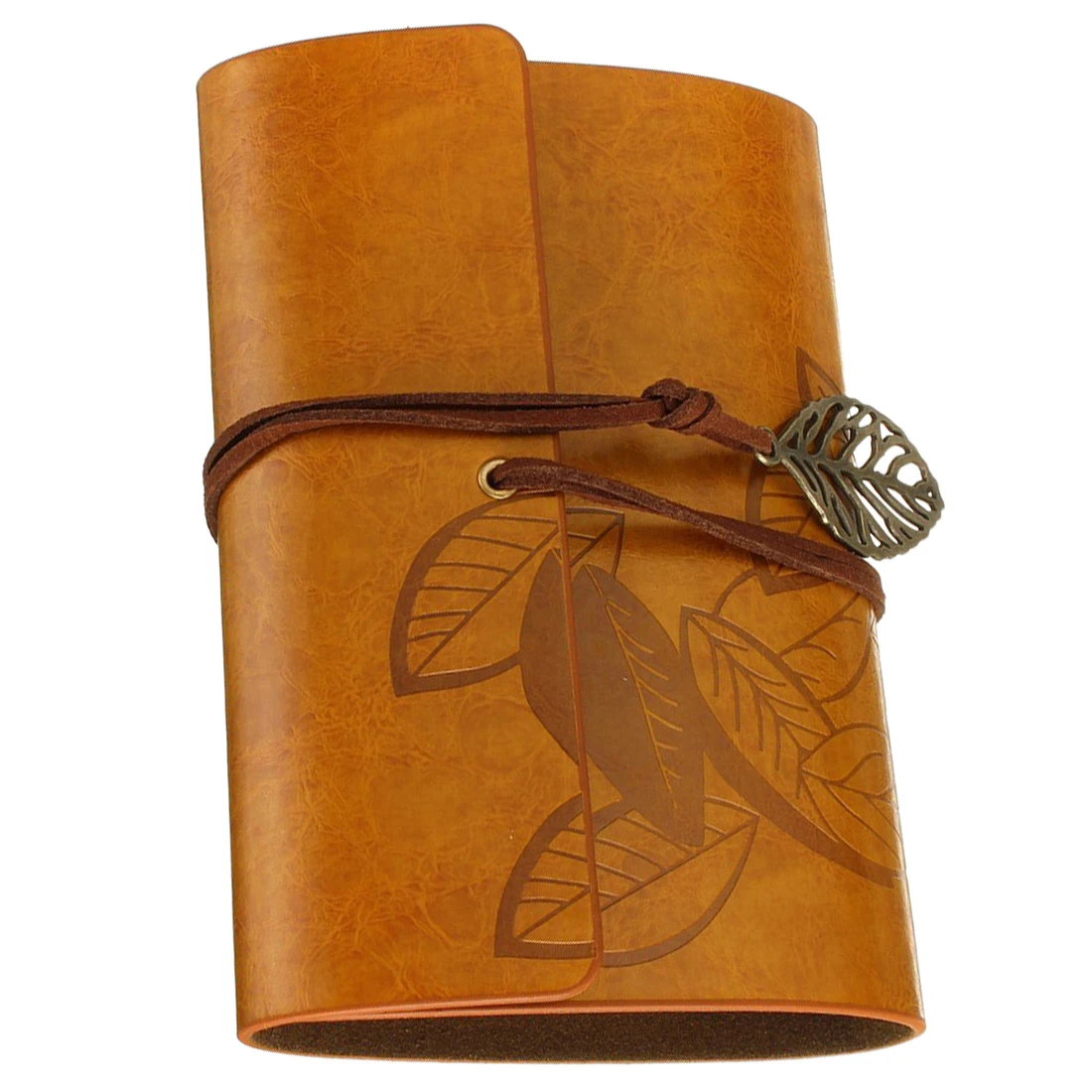 

Retro leather book Diary of blank notebook book Daily diary of handmade blotting paper daily life accessory Paper made of raw