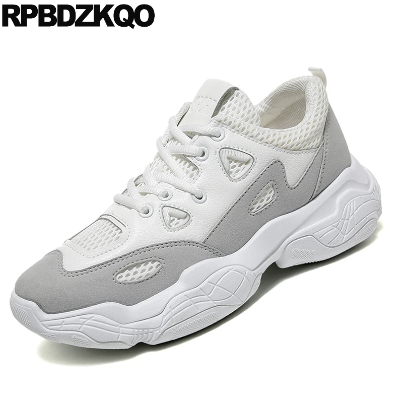 white platform sneakers with stars