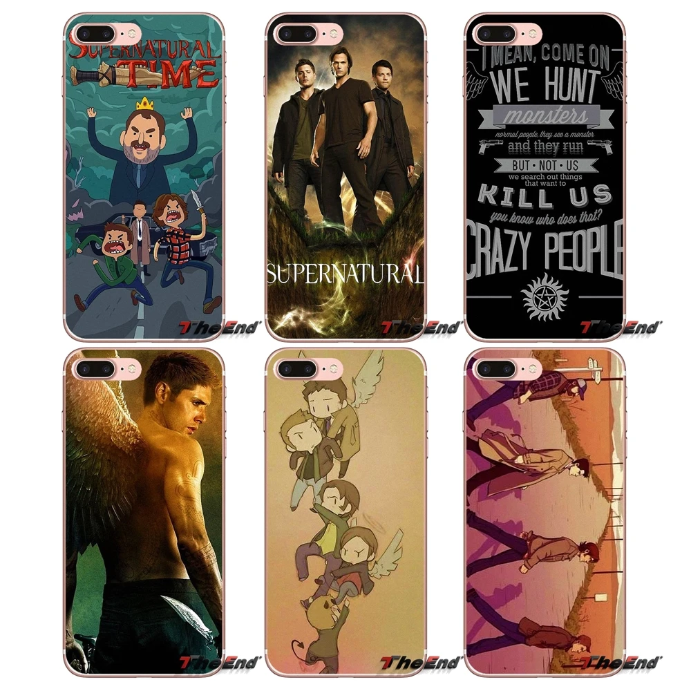 Мягкий термополиуретановый чехол Supernatural dream wichester для Samsung Galaxy S2 S3 S4 S5 MINI S6 S7 edge S8 S9