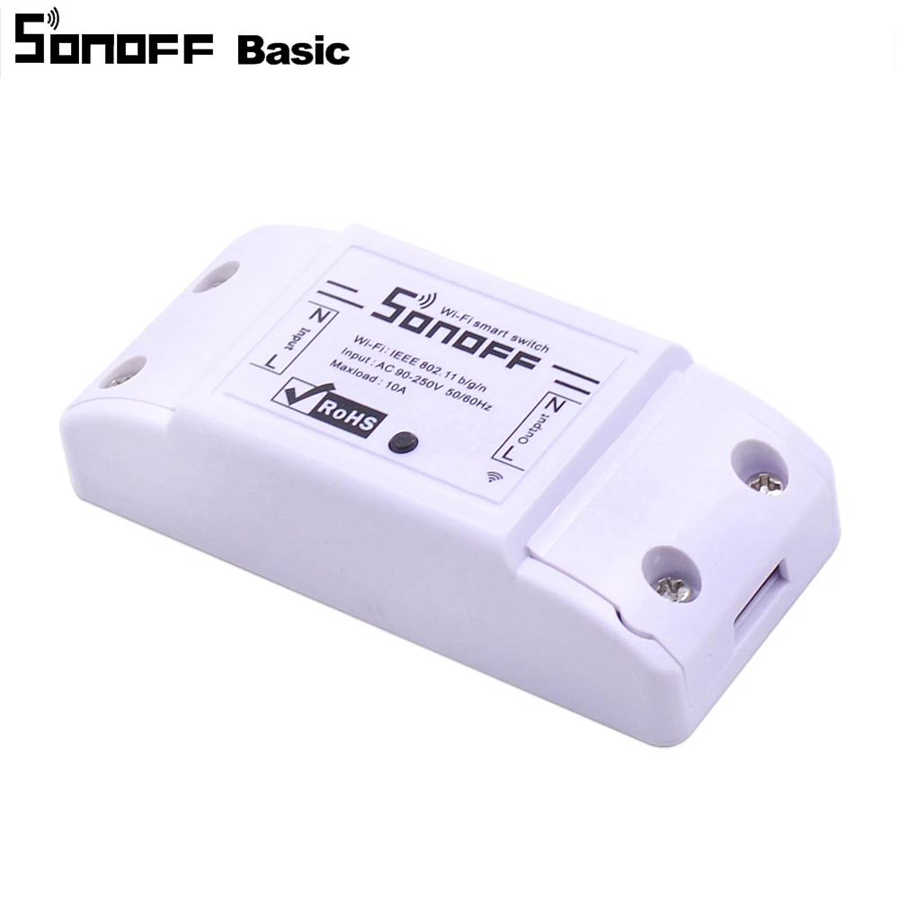 Wi Fi выключатель Itead Sonoff Basic беспроводной света для дистанционного управления DIY