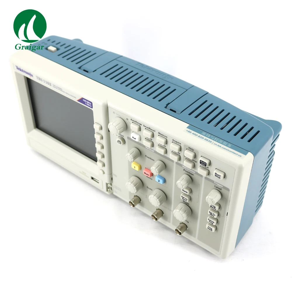 Tektronix цифровой запоминающий осциллограф TBS1102 устройства с 16 автоматических