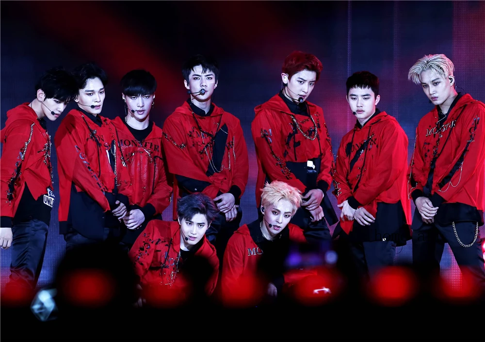 EXO K-pop плакаты настенные наклейки для украшения дома высокое разрешение бар Гостиная Спальня украшение