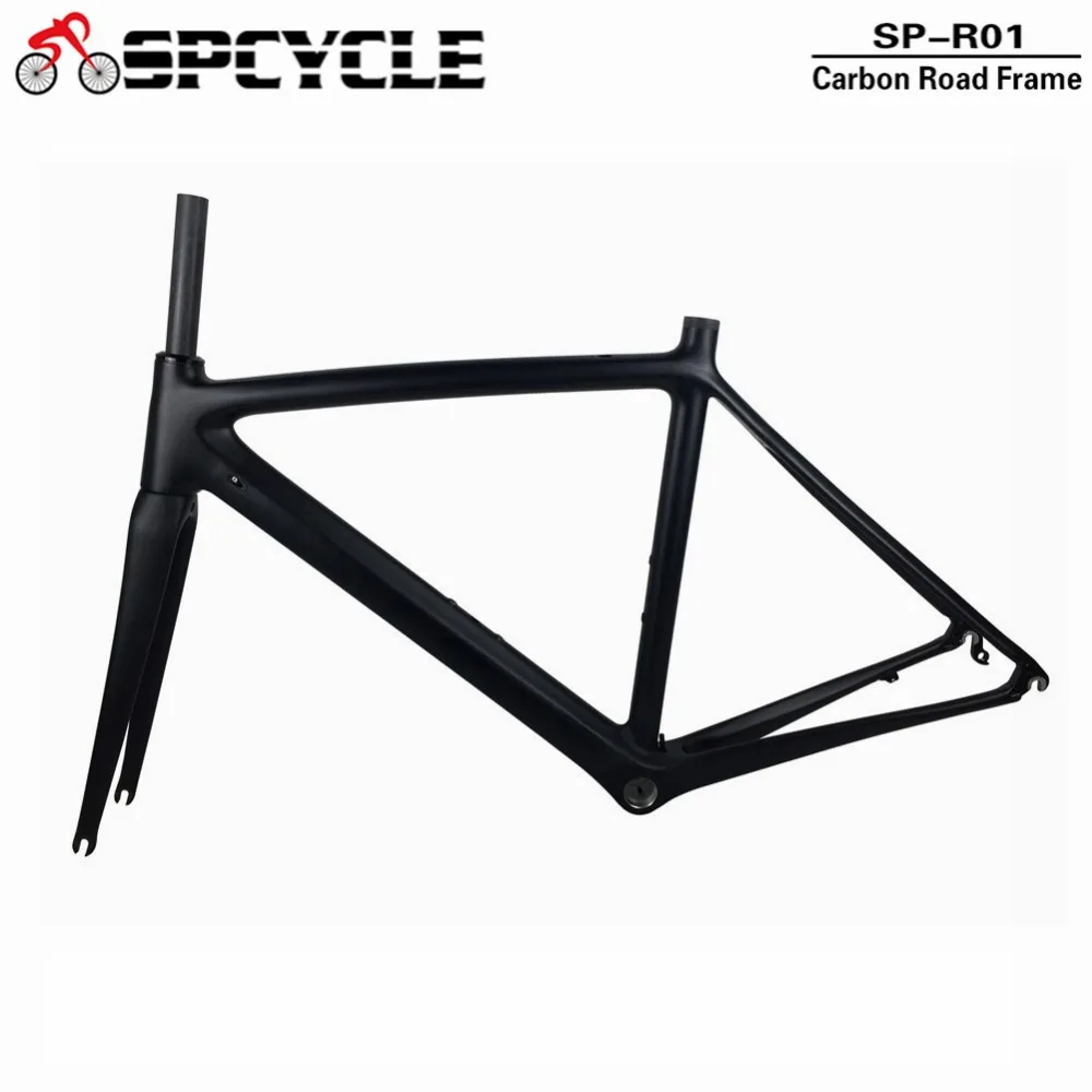 Perfect 2018 Newest T1000 Full Carbon Fiber Road Bike Frame UD Black Ultralight DI2 Carbon Road Bicycle Frameset BSA And PF30 Available 1
