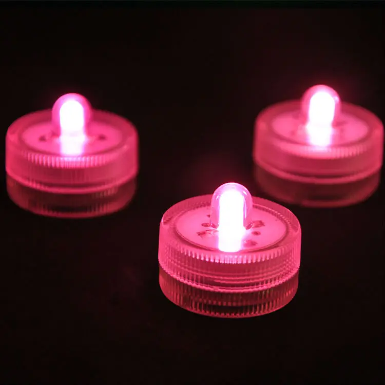 

2016 Online Shopping New 100Pcs LED Home Wedding Decor Submersible Waterproof Candle Tea Battery Light