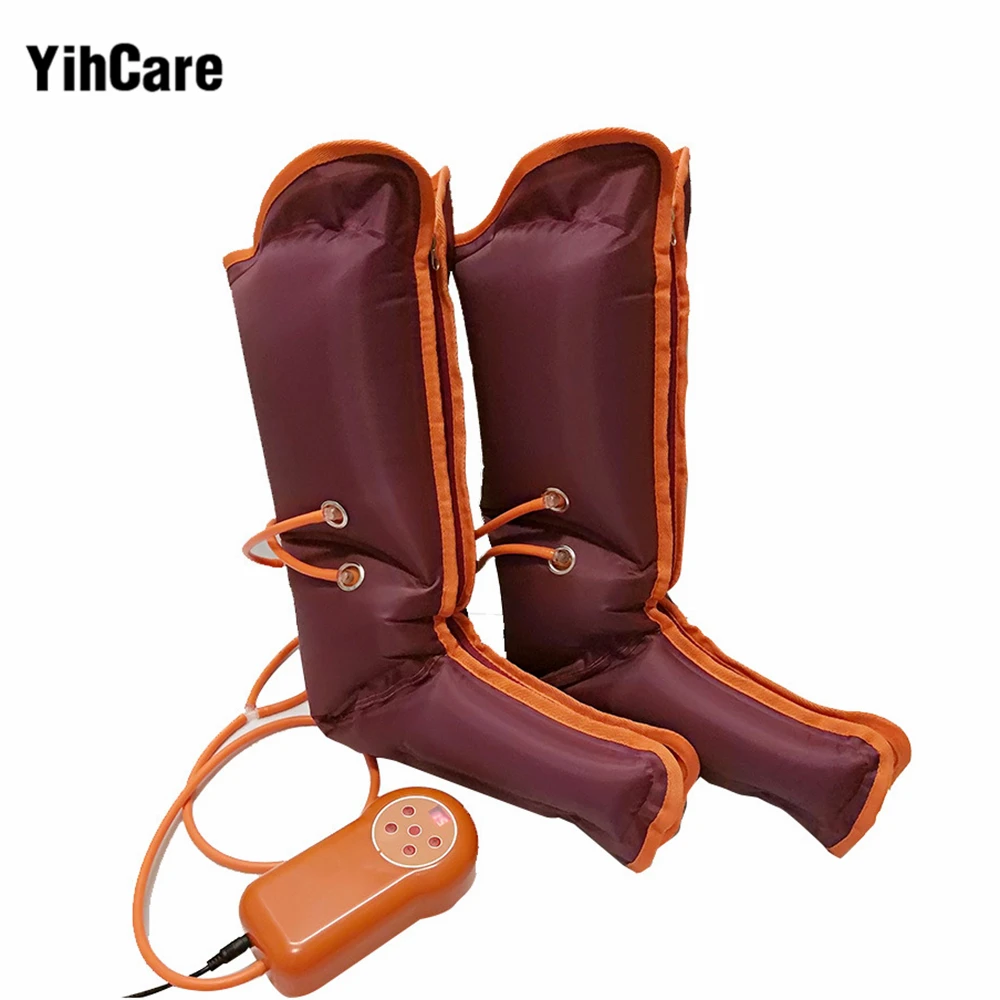 

YihCare Pneumatic Leg Massager Leg Wraps Home Foot Massage Electric Air Compression Air Pressure Wave Physical Therapy Machine