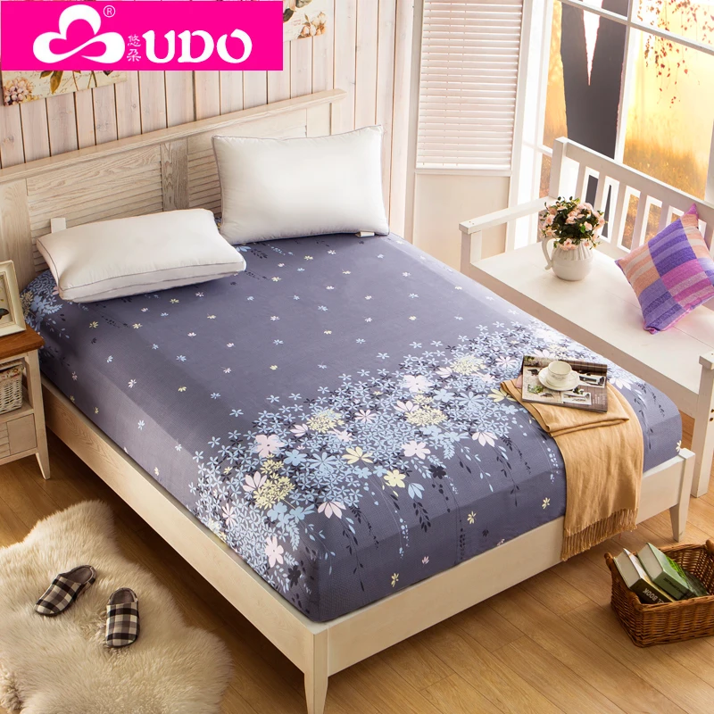 You Duo Home Textile Bedding Fitted Sheets Elastic Bed Cover Summer