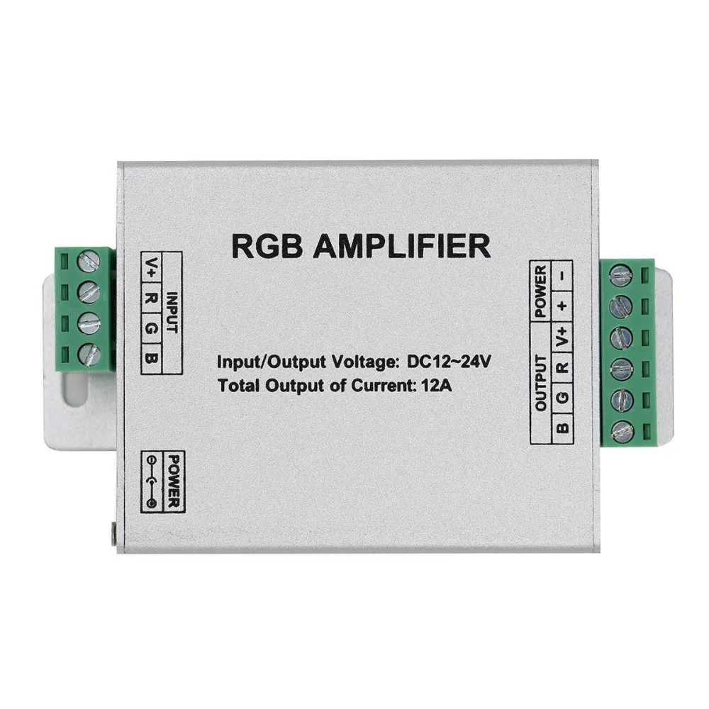 Лидер продаж 1 шт. светодиодная RGB лампа фонарь из алюминия 12 А 24 а 30 светодиодный
