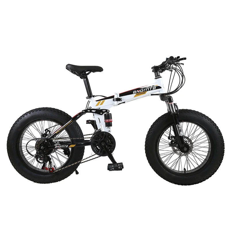 KUBEEN складной велосипед MTB 20 &quot7 21 24 27 скорость двойной диск горный жир Подвеска
