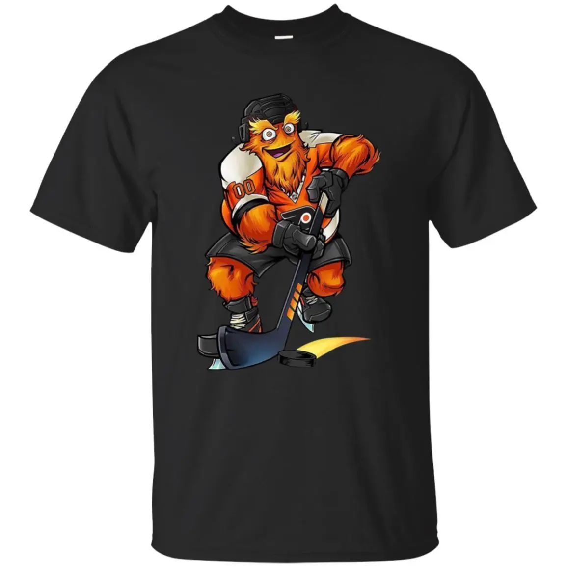 Мужская и Женская Футболка Keep It Gritty Philadelphia Hockey Mascot черная темно синяя футболка с