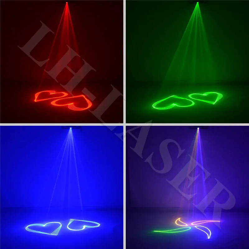 1000MW полноцветный Rgb дискотека Лазерное освещение система шоу с рисунком