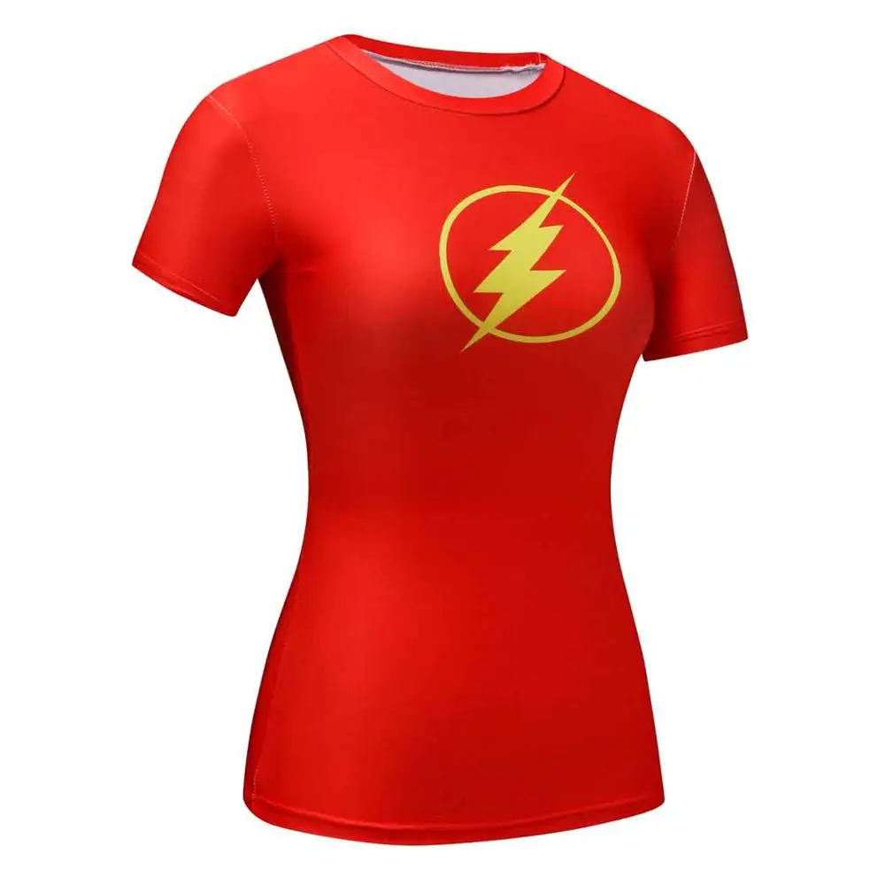 Женские комиксы чудесный Супермен Бэтмен/Чудо женские компрессионные футболки компрессионная футболка женские фитнес колготки рубашки - Цвет: A5