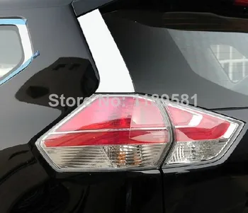 

For Nissan X-Trail Rogue 2014 2015 2016 Stainless Steel Rear Window Around Cover Trim new