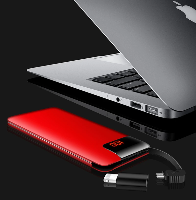 Внешний аккумулятор 10000 мАч водонепроницаемый портативный USB для всех смартфонов Xiaomi IPhone аккумулятор внешний аккумулятор для быстрой зарядки