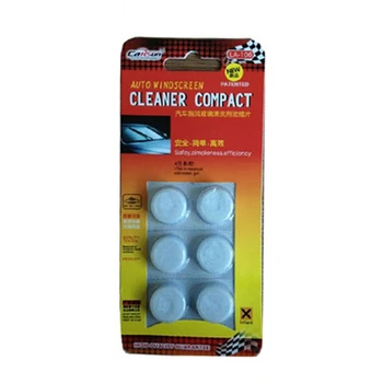 

New 6pcs Car Solid Wiper Cleaner Compact Auto Car Windshield Glass Cleaner
