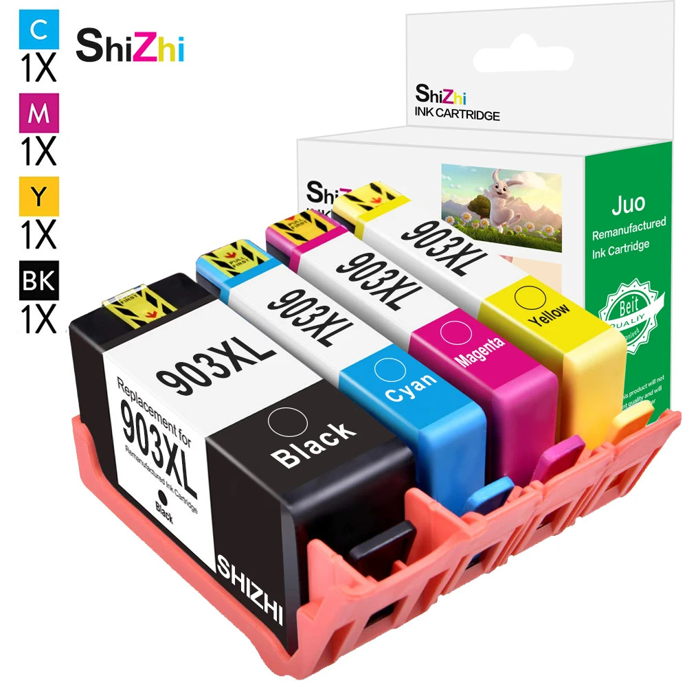 Чернильный картридж SHIZHI совместимый для HP 903xl 903XL Officejet 6950 6951 6954 6956 6958 6962 6960 6968 6970 6974