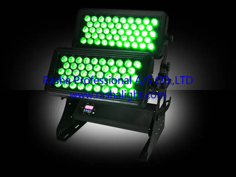 

IP65 Outdoor Stage Light- 96ppcs*18W 6in1 RGBAW+UV Waterproof LED Wall Washer Light With Flight Case,Outdoor LED City Color Spot