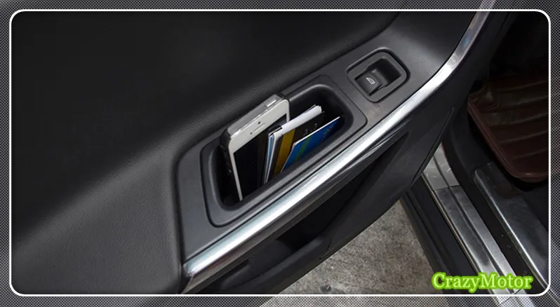 Для Volvo XC60 2009 2015 Передняя Задняя Боковая дверь коробка для хранения Органайзер