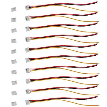 

50 PCS 2S1P Balance Charger Silicon Cable Wire JST XH Connector Adapter Plug
