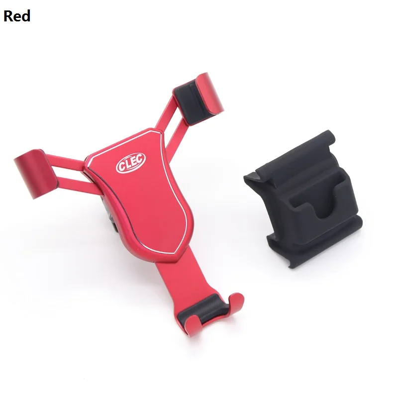 Крепление для мобильного телефона держатель на вентиляционное отверстие автомобиля Стенд для peugeot 3008/5008 автомобильные аксессуары - Название цвета: Red