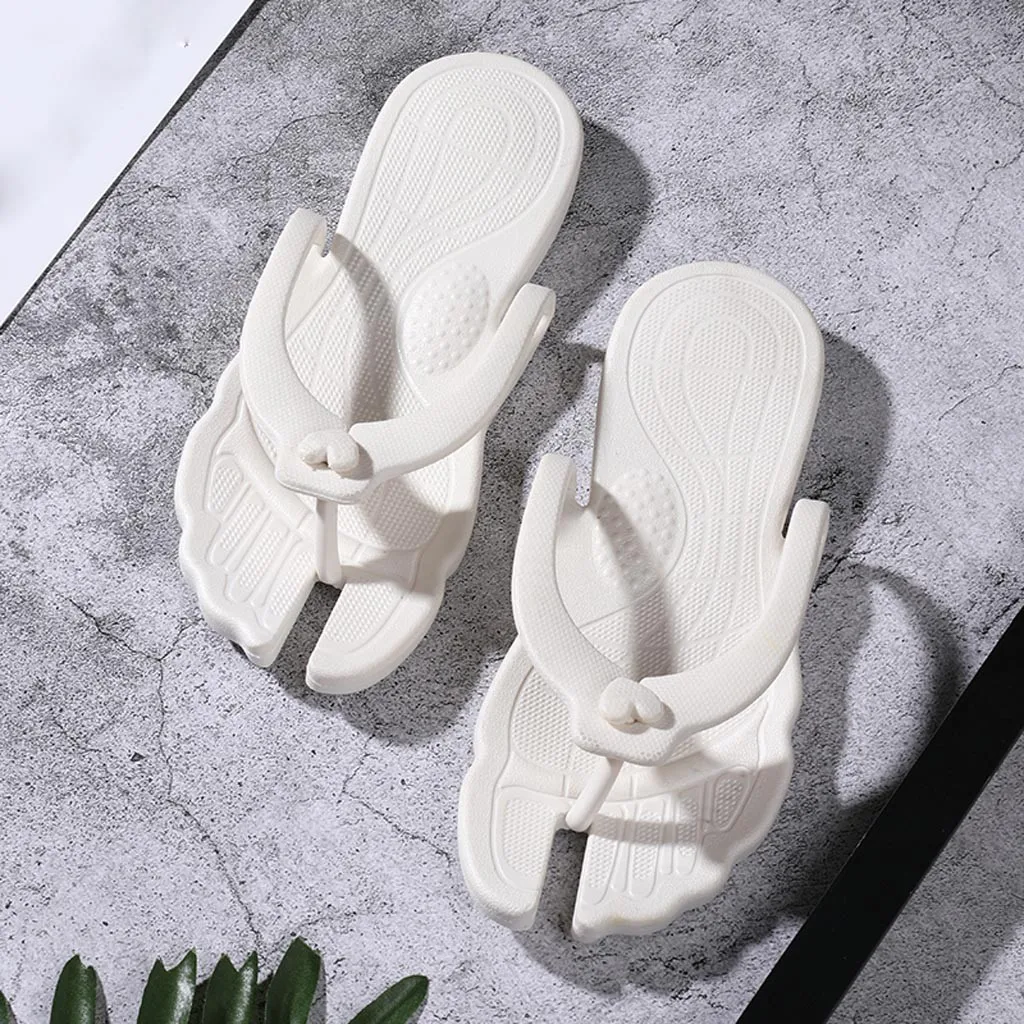 

Couple light slippery toe solid color beach shoes 2019 summer multiple color slippers casual home slippers bayan ayakkabi #5