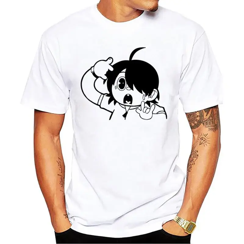 

Araragi Koyomi Bakemonogatari Casual Summer Boys Pattern T Shirt Men O-Neck T Shirts Clothing