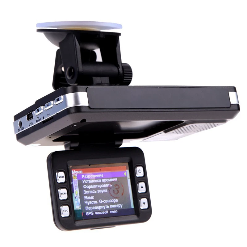 

Full HD DVR Car Camera Radar Identification System Driving Recorder Camera TFT HD Display Auto DVR Camera Mirror MOV Format